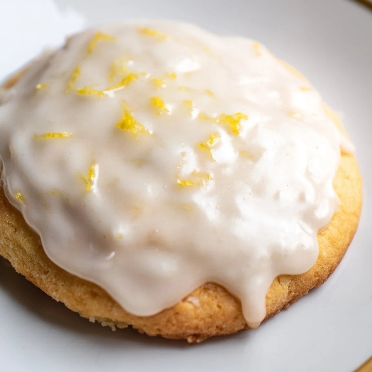 Freshly baked Lemon Ricotta Cookies with lemon glaze on a wire cooling rack, some missing a bite.